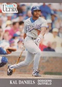 #160 Kal Daniels - Los Angeles Dodgers - 1991 Ultra Baseball - Picture 1 of 1