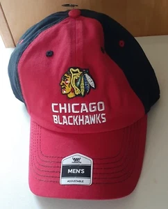 Chicago Blackhawks NHL Fan Favorite Adjustable Strapback Cap Mens Embroidered - Picture 1 of 10