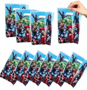MARVELS AVENGERS - PARTY LOOT BAGS - BIRTHDAY PARTY GIFT BAGS - Picture 1 of 2