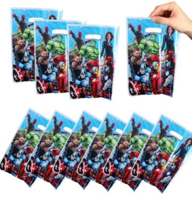 MARVELS AVENGERS - PARTY LOOT BAGS -  BIRTHDAY PARTY GIFT BAGS - Image 1 of 2