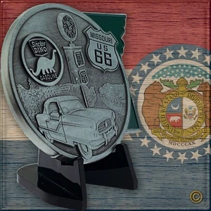 RT 66 Missouri Challenge Coin - Picture 1 of 4