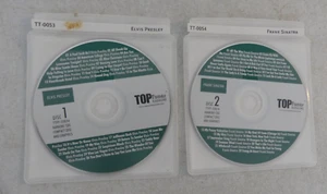 Top Tunes Karaoke "Elvis Presley & Frank Sinatra" Funpack Discs 1-2 - Picture 1 of 5
