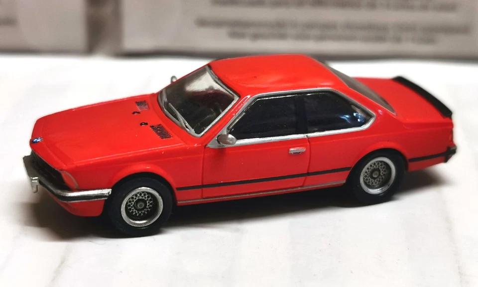 BREKINA 24350 - BMW 635 CSI (Rosso) - 1:87 - Immagine 1 di 1