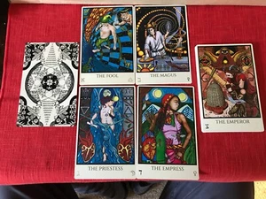 TAROT TABULA MUNDI Solo Arcanos Mayores - Cartas Grandes 4" x 6.25" #170 de 495 - Imagen 1 de 8