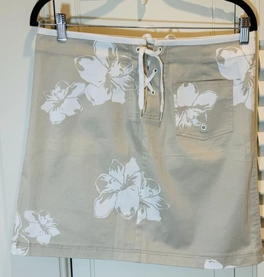 Mexx Beach желтовато-коричневый мини юбка размер 6 женщин тропический новый - Изображение 1 из 4