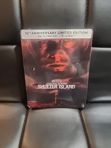 Shutter Island Steelbook (4K+Blu-ray)10th Anniversary Edition-NEW - Picture 1 of 5