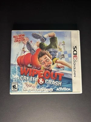 Wipeout: Create & Crash Nintendo 3DS 2013 (Game Tested) - Image 1 of 3