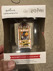Neu Hallmark Harry Potter Bertie Bott's Every Flavour Bohnen Weihnachtsschmuck - Bild 1 von 7