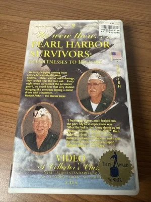We Were There...Pearl Harbor Survivors: Eyewitnesses to History VHS VCR Tape Foto 1 de 2
