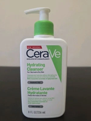 CeraVe Hydrating Cleanser For Normal to Dry Skin  236ml/8oz made in France - image 1 of 4