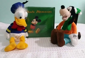 Disney Store Mickey Mouse Plüsch & Foto Memory Album & Donald Duck & Goofy Plüsch - Bild 1 von 9