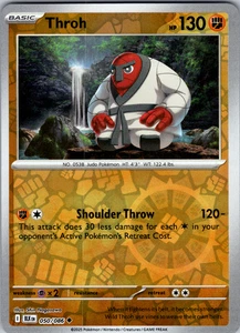 Throh Reverse Holo 050/086 050/086: Black Bolt Uncommon - NM - Picture 1 of 2