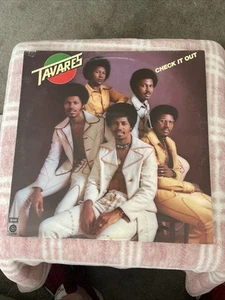 Tavares – Check It Out original 1974 soul funk LP Album vinyl record - Foto 1 di 4