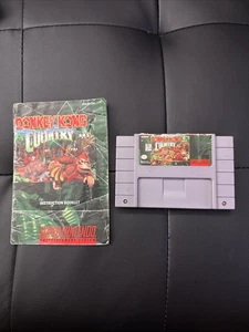 Donkey Kong Country *GETESTET* Original SNES Super Nintendo mit Anleitung - Bild 1 von 8