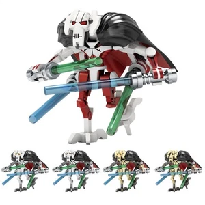 Minifigura de ladrillo Star Wars General Grevious bloques de construcción figura de acción hágalo usted mismo - Imagen 1 de 15