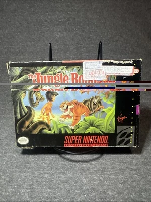 Sistema de entretenimiento Disney's The Jungle Book Super Nintendo SNES CIB 22 Foto 1 de 4