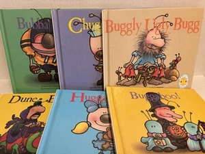 Vintage Topsy Turvy Bugg Bücher Konvolut 6 Bücher (12 Geschichten) S. Cosgrov 1980’er - Bild 1 von 17