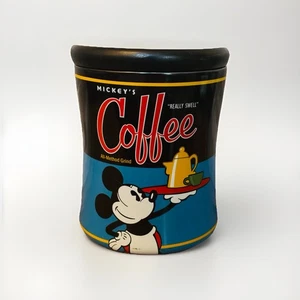 Mickey's Really Swell Kaffee Keksdose mit versiegeltem Deckel blau Disney Mischung 7,5" - Bild 1 von 4