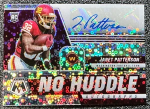 Jaret Patterson 2021 Panini Osaic #ANH-JAP No Huddle Autographs (RC, AU) - Bild 1 von 2