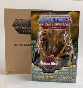Master of the Universe Classics Serpentine King Hssss Figure Shipper MOTUC Hiss - Picture 1 of 1
