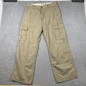 Pantalones cargo Levis para hombre talla 34x32 beige caqui sueltos calce recto Y2K - Imagen 1 de 11