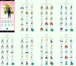 Pokémon Acc Go - Lvl52 - 101 Shiny - 105 Legendary - Picture 1 of 5