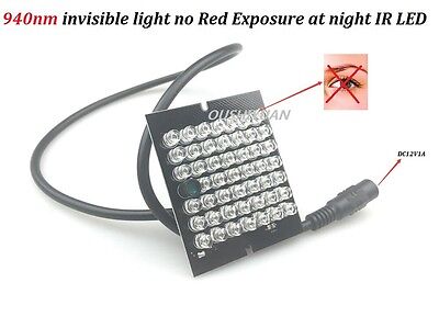 CCTV 48PCS Led  Invisible Night Vision 940nm IR Infrared Illuminator Light  • 11.17€