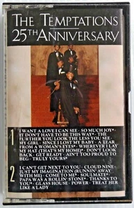 The Temptations-25th Anniversary, Deluxe Cassette Tape - Picture 1 of 3