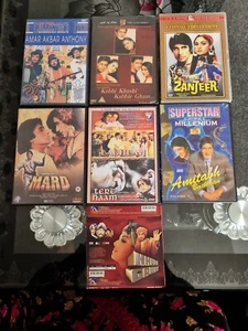 Bollywood Amitabh Bachchan Classics DVD's Collection - Picture 1 of 24