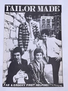 Tailor Made #1 UK Mod Magazine 1991 Del Boy In Crowd The Threads 7” Flexi Disc - Picture 1 of 13