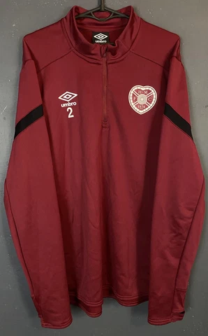 MENS FC HEART OF MIDLOTHIAN 2019/2020 HEARTS SOCCER FOOTBALL SHIRT JERSEY SIZE L Cover