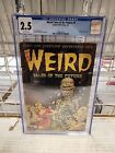1952 Aragon Publications Weird Tales Of The Future 3 CGC 2.5 OW Basil Wolverton