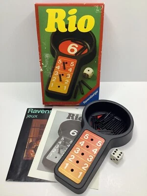 Rio Dice Game by Ravensburger Strategy Game from Germany 1981 Complete - Image 1 of 4
