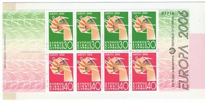 Cyprus 2006 Europa Cept Booklet MNH VF - Image 1 of 2