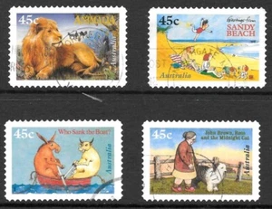 Australia 1995 Children's Book Awards. Set of 4 (listed). Used, Cat £3.00 - Picture 1 of 1