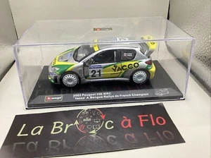 Saico/Burago 1/32 Collection Rallye Miniature, 2003 Peugeot 206 WRC A.Bengue - Foto 1 di 5