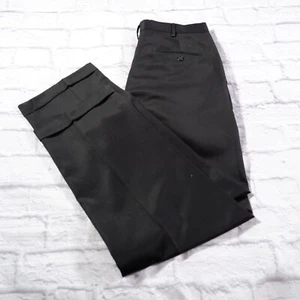 Dockers Relaxed Fit schwarz Plissee Bündchen Polyester Herren Anzughose 32x32 - Bild 1 von 8