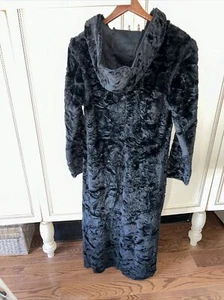 Firenzi Vintage Kunstfell Couture Kapuzenmantel S - Bild 1 von 11