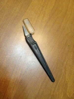 Vintage Testors Razor Knife Precision Black USA Very Sharp Rare Unique And Htf - Image 1 of 4