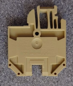 24 Weidmuller SAK 2.5 2.5mm 500v G Rail DinElectrical Terminals Stop Ends 500v - Picture 1 of 2