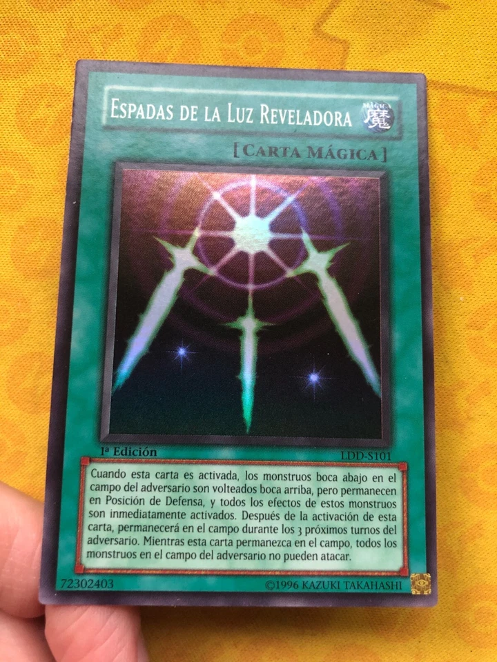 Yu-Gi-Oh! Swords of Revealing Light 1st Edition LOB-S101 Spanish NM  - Image 1 of 2
