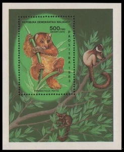Madagascar 1983 - Mi-Nr. Bloque 22 ** - MNH - Animales salvajes / Animales salvajes - Imagen 1 de 1