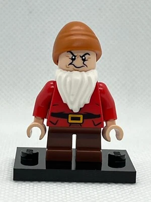 NUEVA MINIFIGURA LEGO Blancanieves Grumpy dis156 43242 Enanos Casa Disney Enano Foto 1 de 2