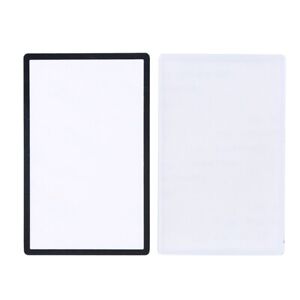Top Plastic Outer Lens Cover Upper LCD Screen Protector for 2DS