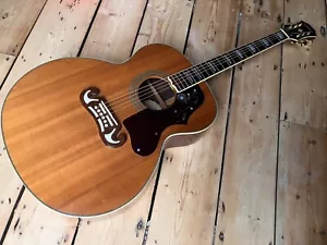Epiphone EJ-300S Jumbo Chitarra acustica Samick 2004 Solid Top - Foto 1 di 24