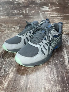 Asics Gel-Venture 7 Trail Running Shoes  Size 10.5 Gray, Royal, Ice Mint - Picture 1 of 7