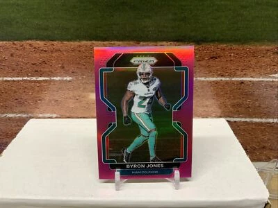 2021 Prizm Byron Jones Pink Prizm #110 Miami Dolphins - Image 1 of 2