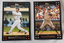 2007 Topps Red Back Baseball Card Pick one