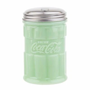 TableCraft Coca-Cola / Coke Jadeite Green Glass Sugar Dispenser / Pourer - Picture 1 of 2