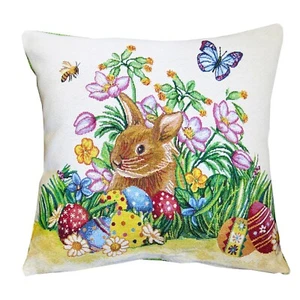 Throw Pillows Cushion Cover 18in Holiday Easter Tapestry Pillow covers for couch - Picture 1 of 4